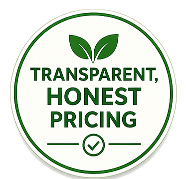 Transparent, Honest Pricing
